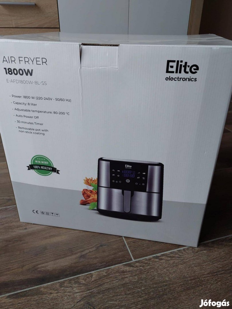 Elite airfryer forrólevegős sütő