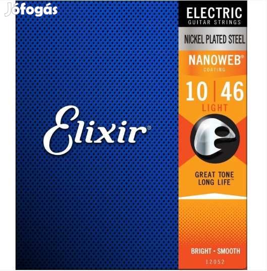 Elixir 12052 Elektromos Gitárhúrkészlet 10/46  (4847)