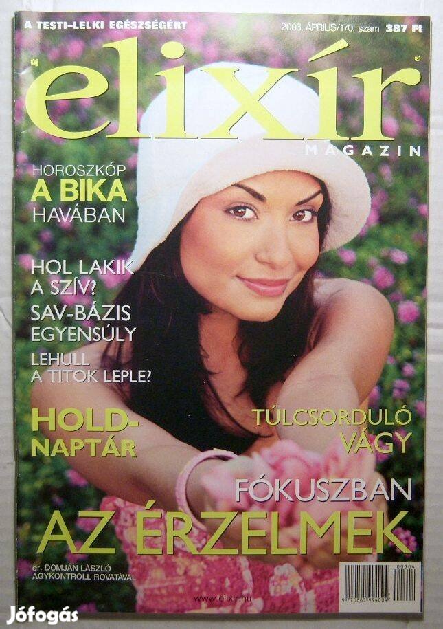 Elixír Magazin 2003/Április (170.szám) 2kép+tartalom