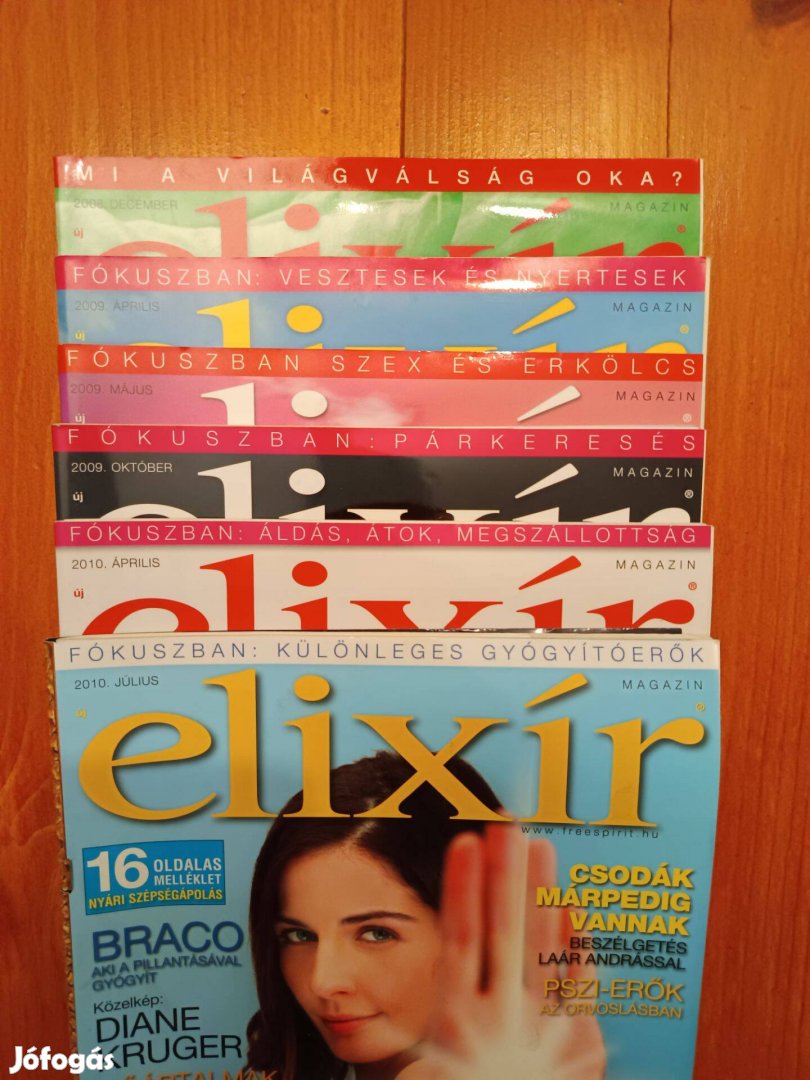 Elixir magazinok 500.- db