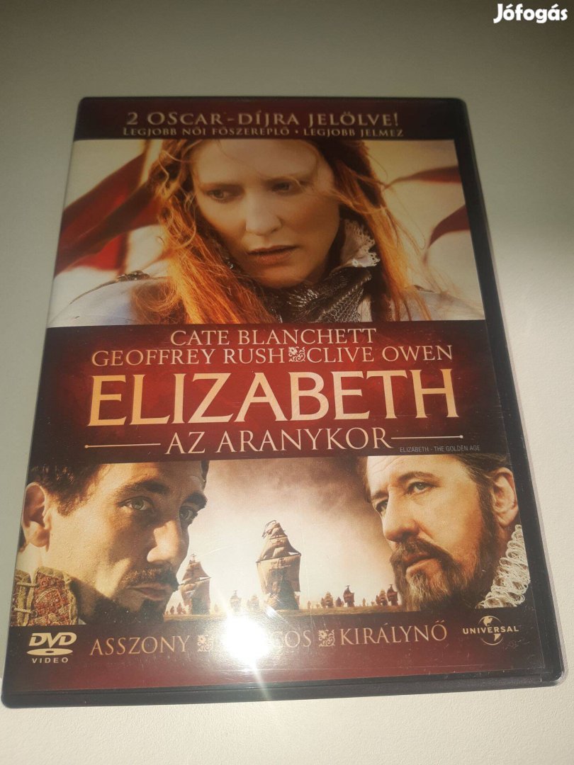 Elizabeth Az aranykor DVD film