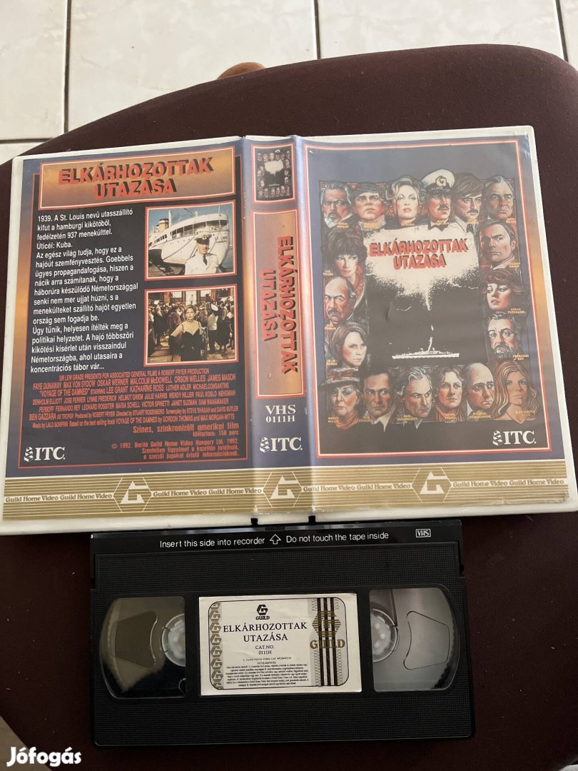 Elkárhozottak utazása thriller vhs nagytok guild