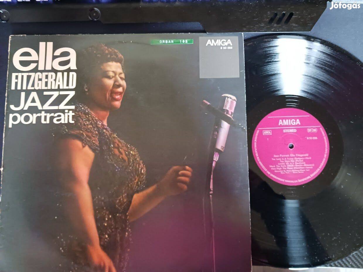 Ella Fitzgerald Jazz portrait lemez