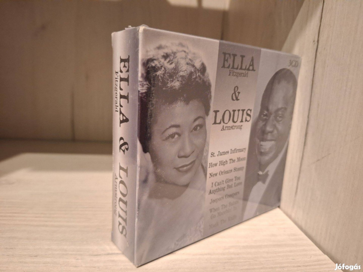 Ella Fitzgerald - Louis Armstrong - 3 x CD box - Új