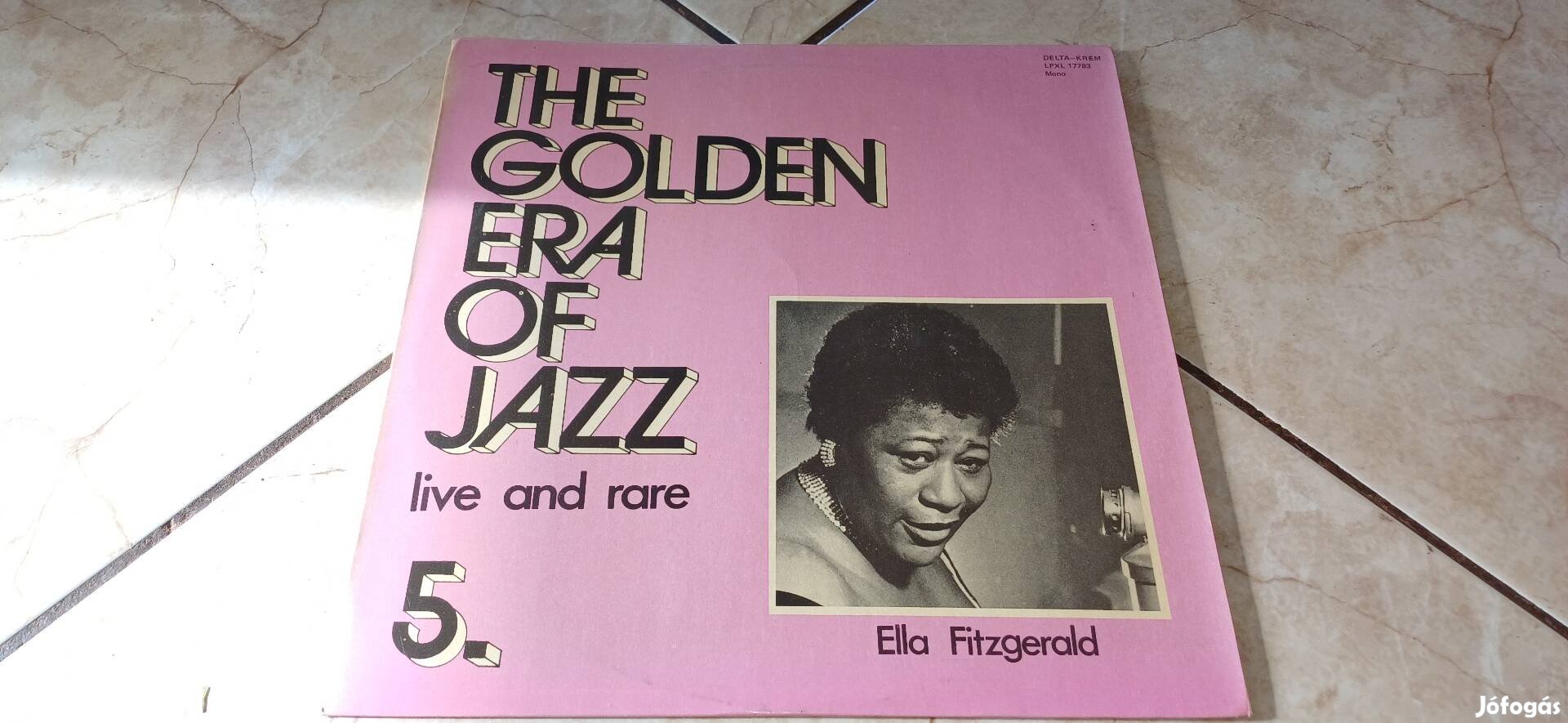 Ella Fitzgerald bakelit hanglemez