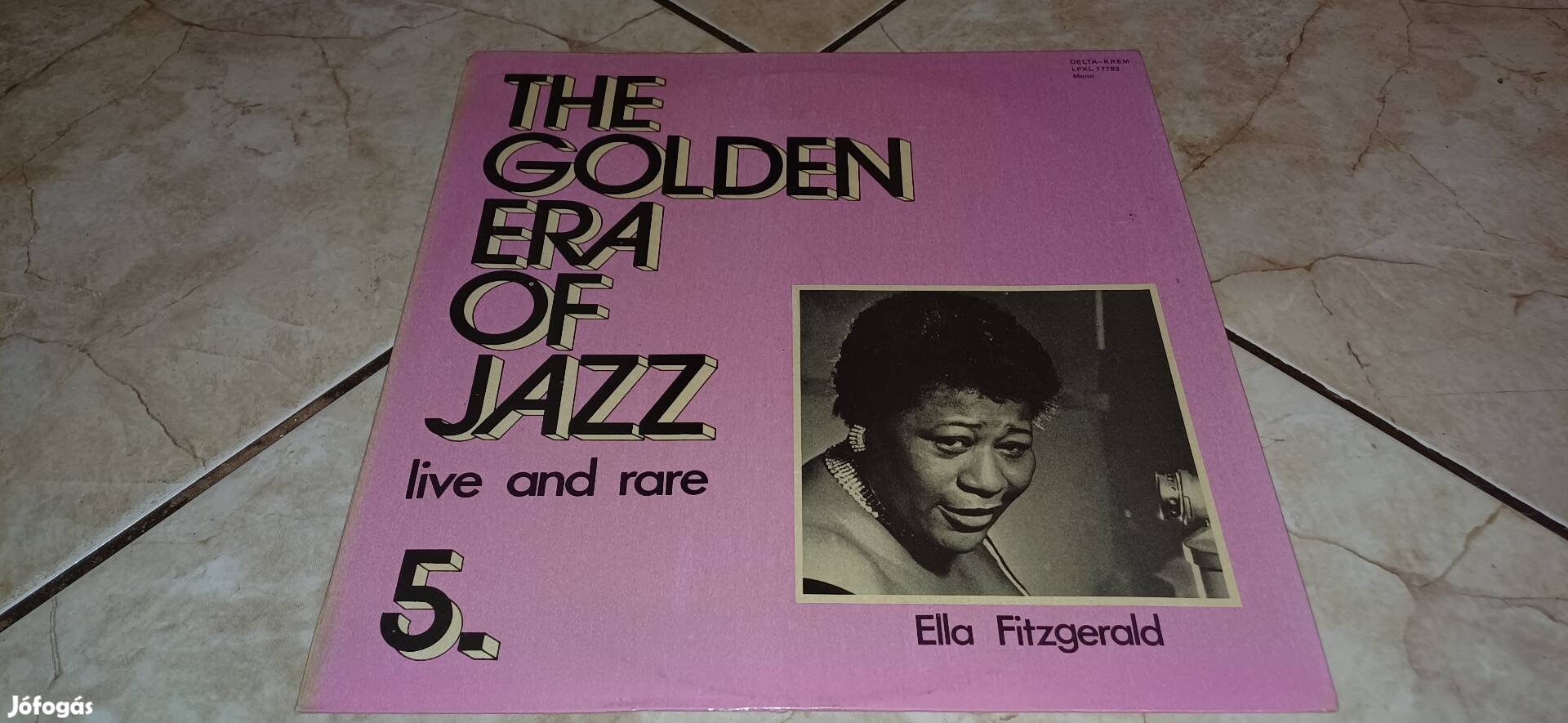 Ella Fitzgerald bakelit hanglemez