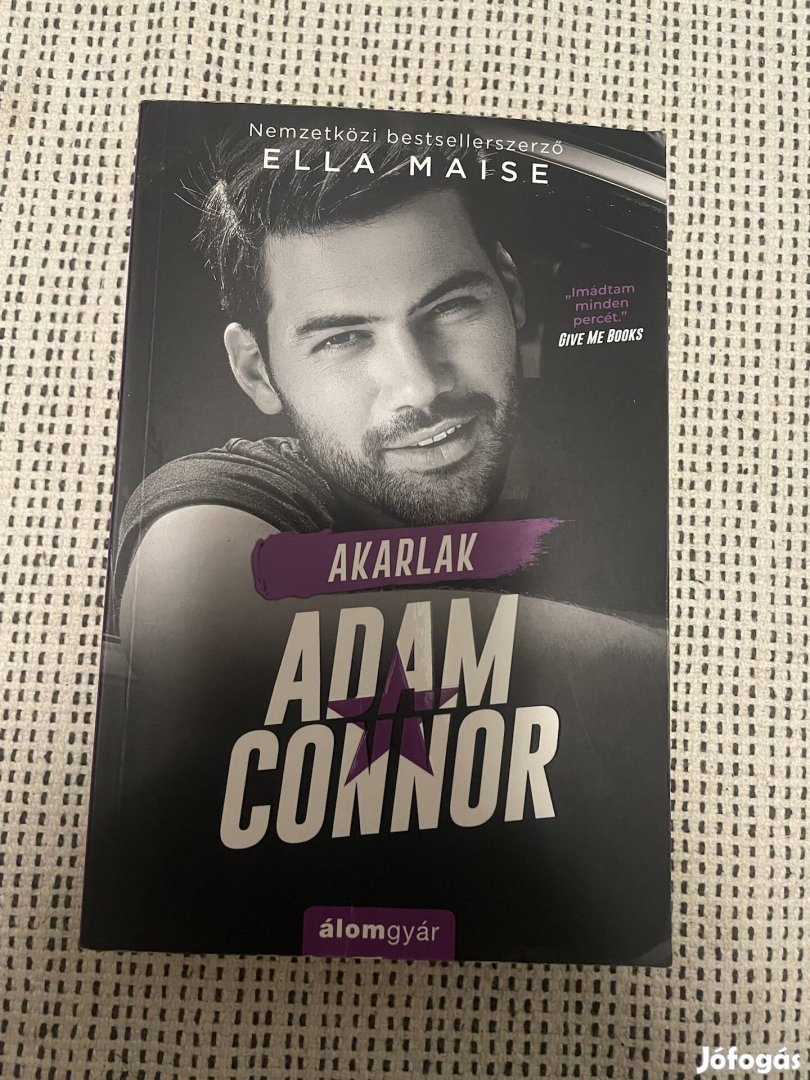 Ella Maise: Akarlak Adam Connor c. könyv 