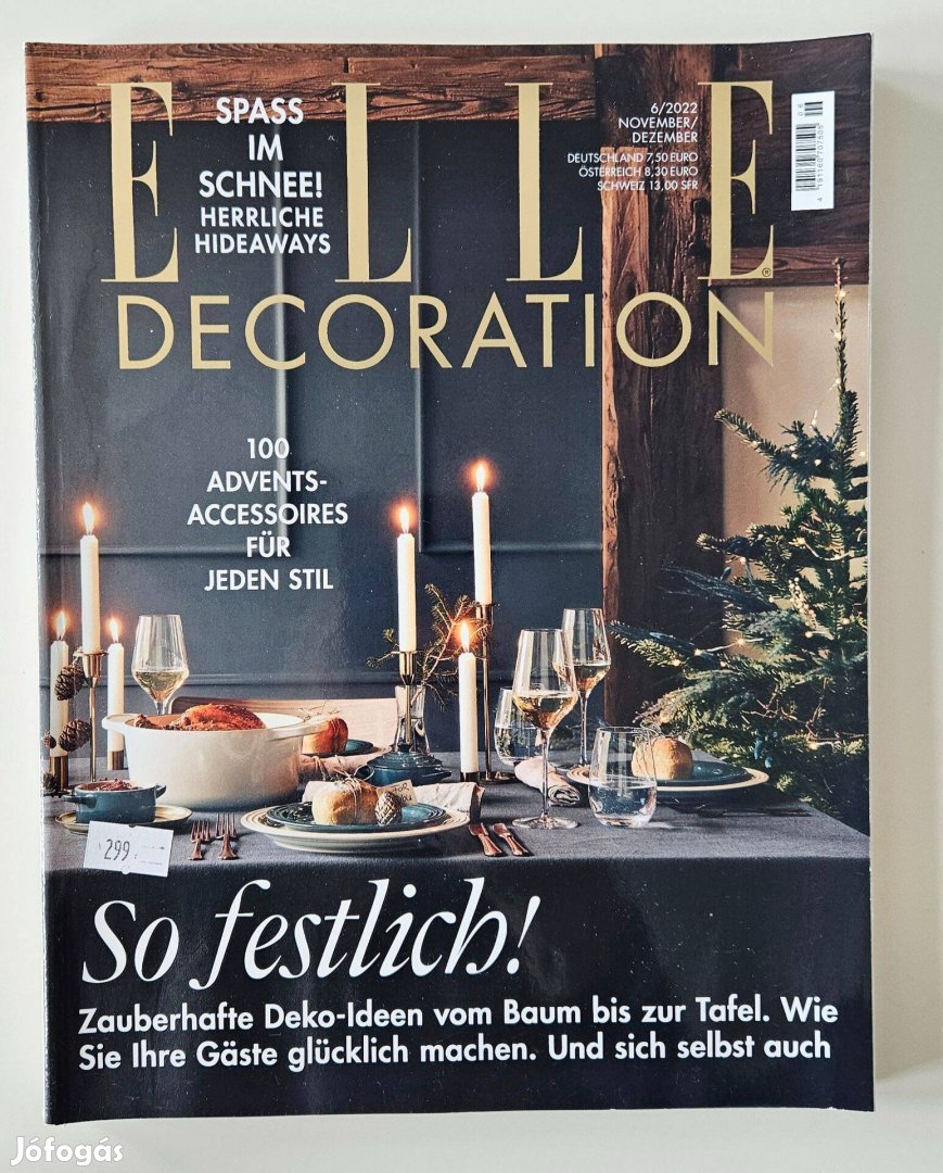 Elle Decoration német nyelvű 2022/12