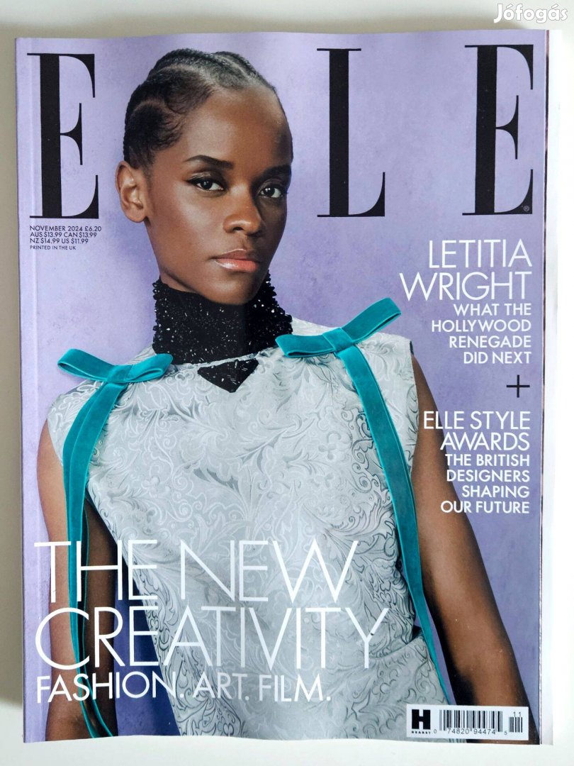 Elle british 2024/11 Letitia Wright