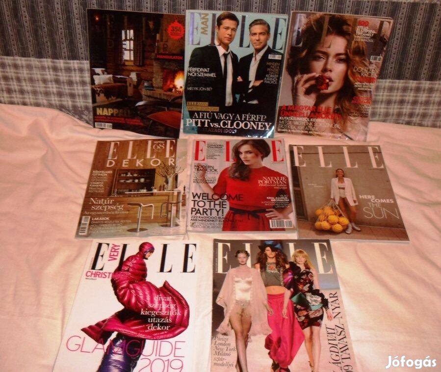 Elle magazinok 8db
