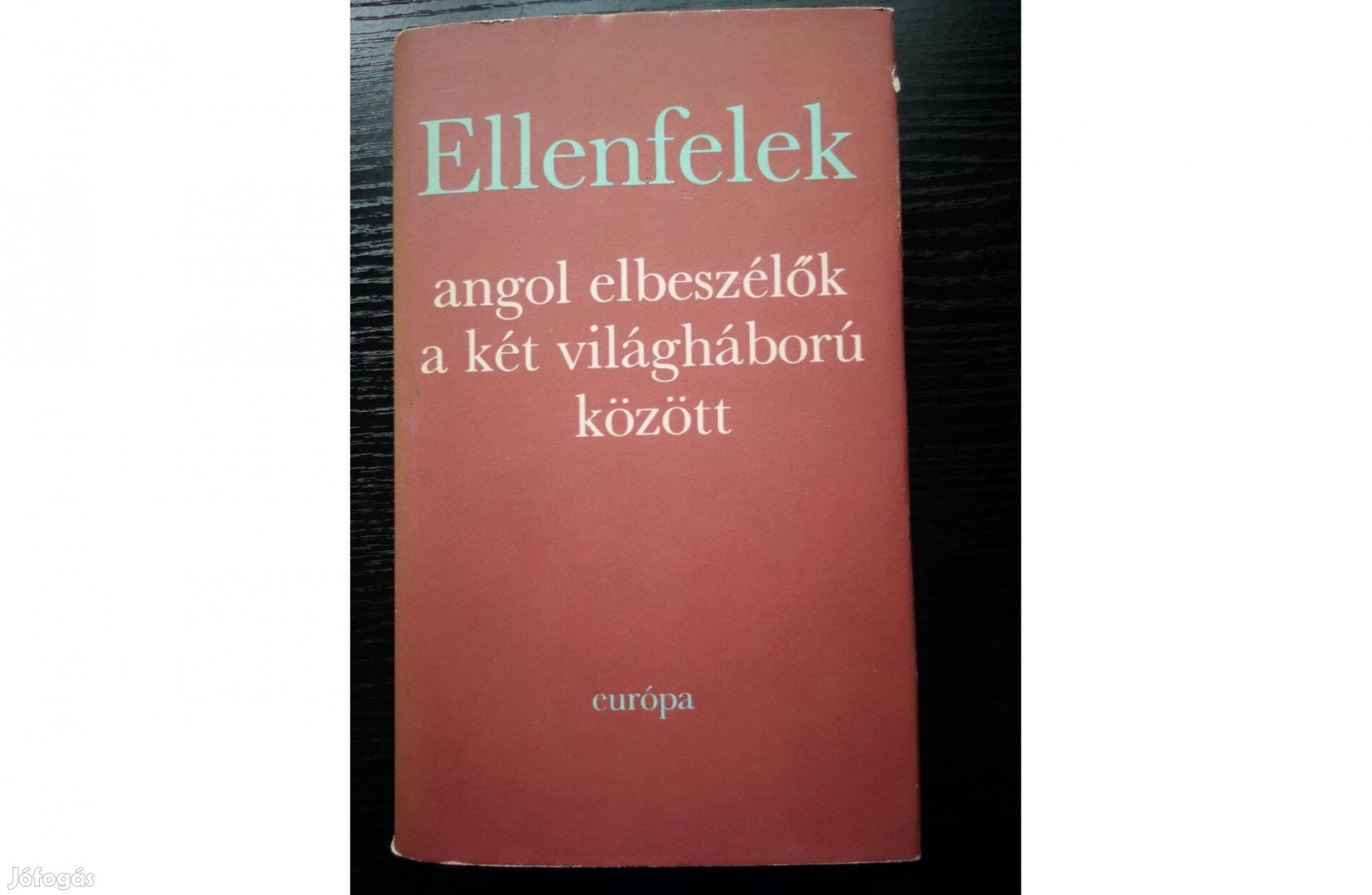 Ellenfelek - angol elbeszélők a két világháború között