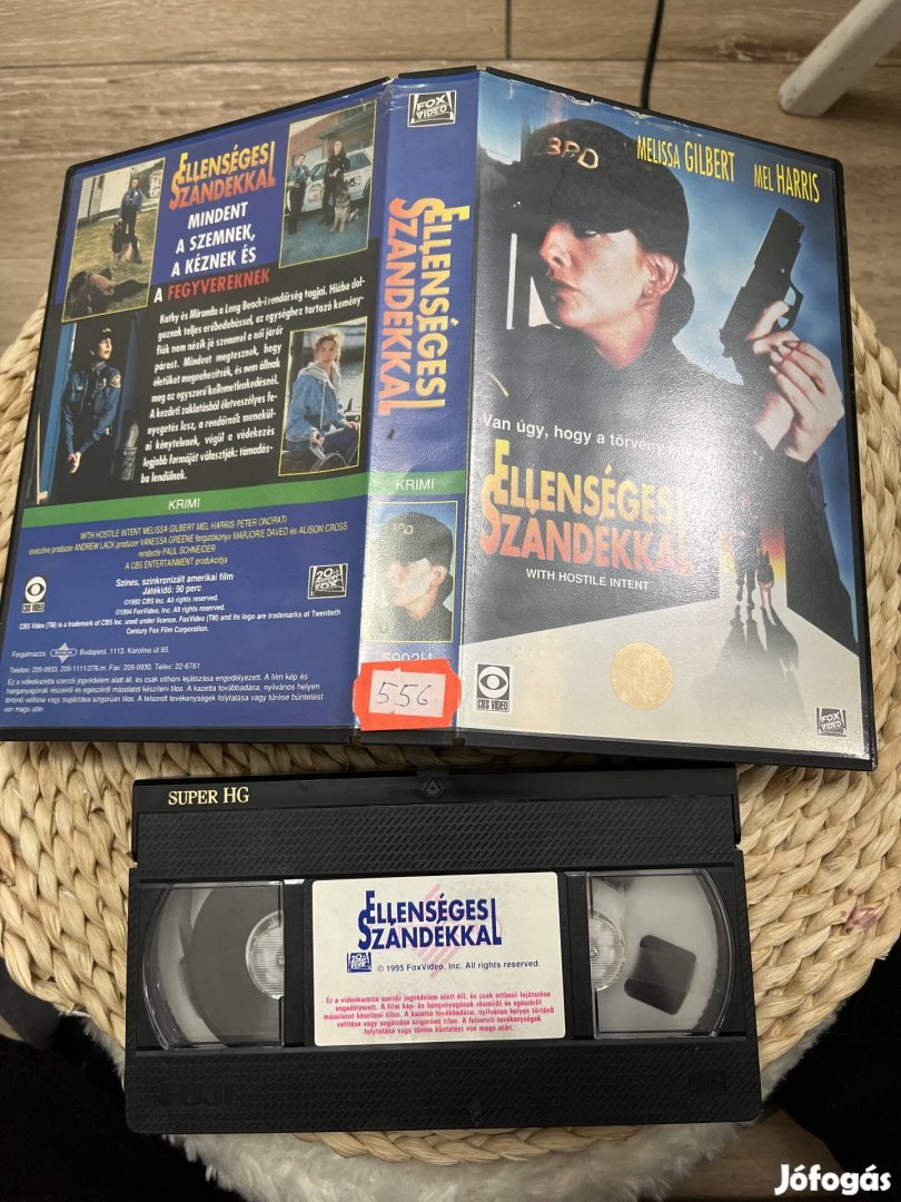 Ellenséges szándékkal vhs