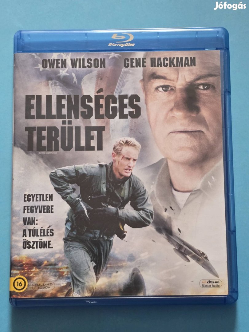 Ellenséges terület blu-ray