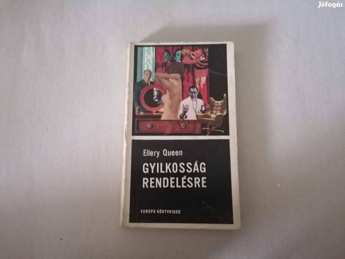 Ellery Queen: Gyilkosság rendelésre c.könyv jó állapotban eladó!