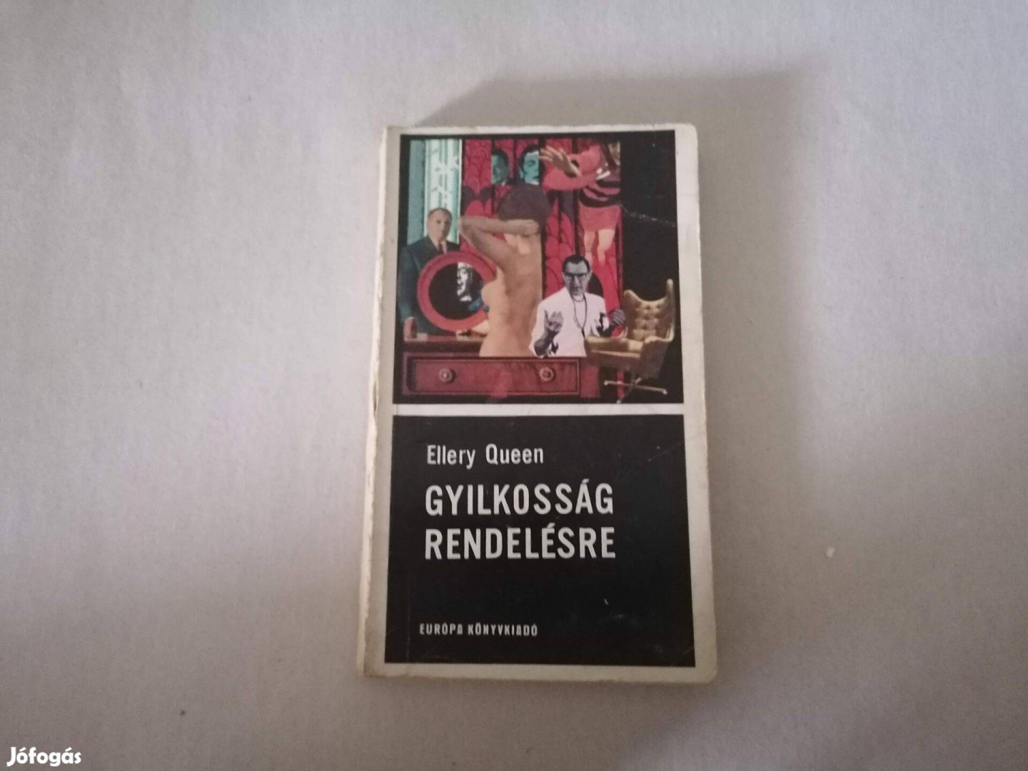 Ellery Queen: Gyilkosság rendelésre c.könyv jó állapotban eladó!