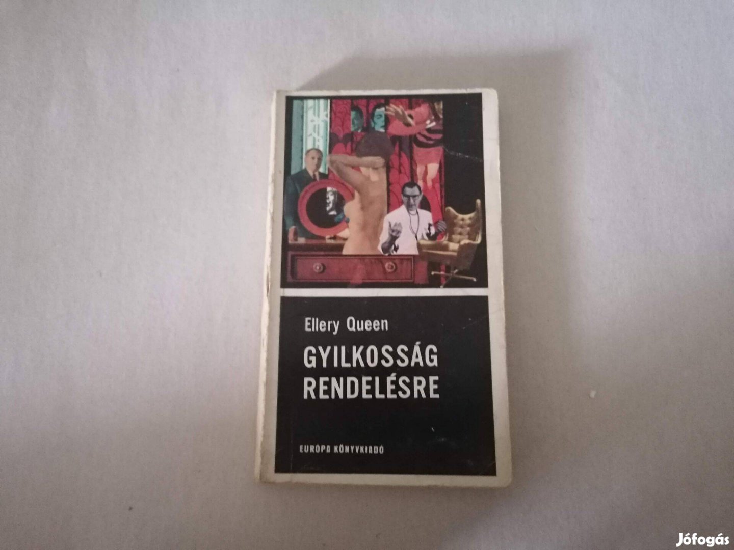 Ellery Queen: Gyilkosság rendelésre c.könyv jó állapotban eladó!