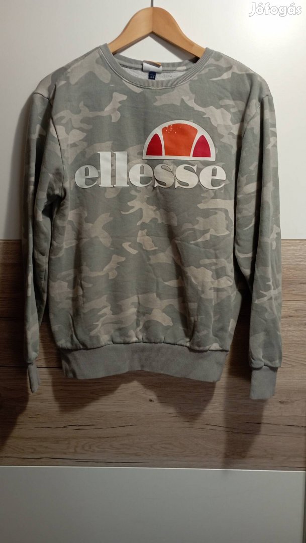 Ellesse uniszex terep mintás pulóver S