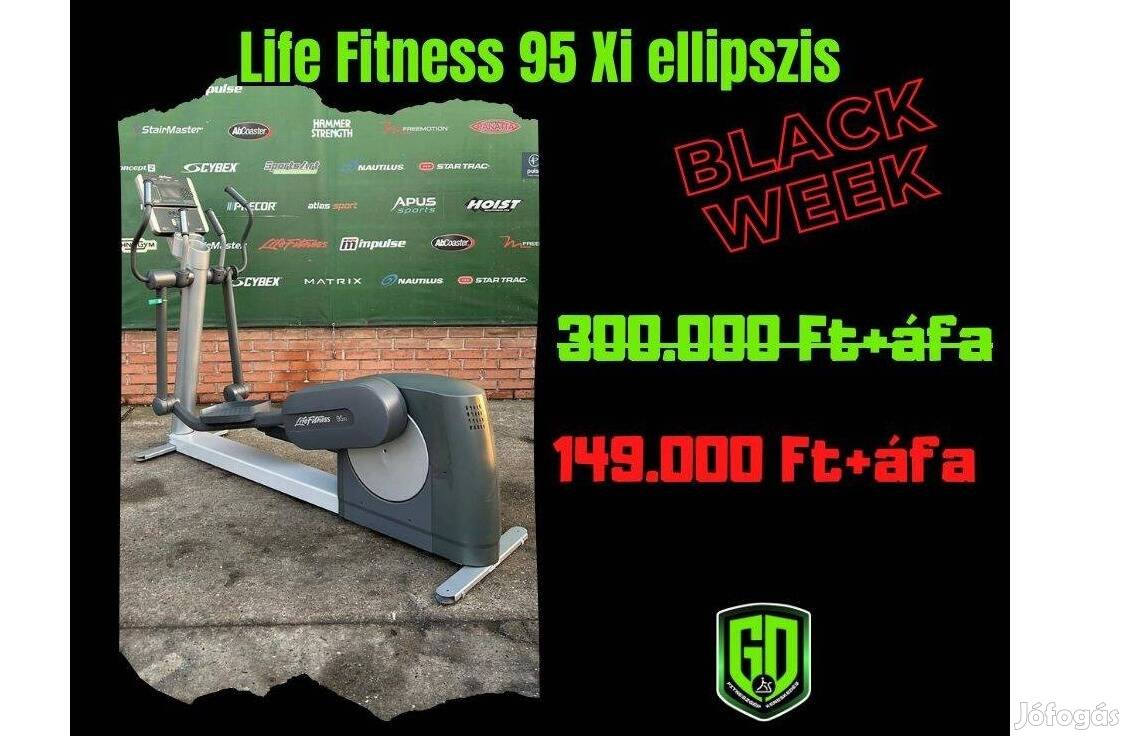 Ellipszis - Life Fitness 95 Xi