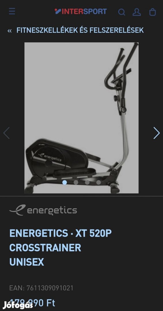 Elliptikus tréner Energetics