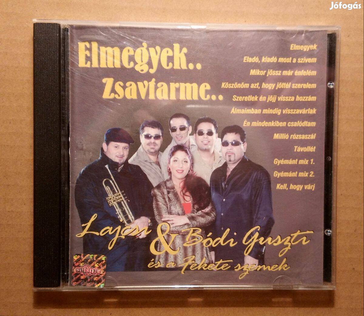 Elmegyek. Zsavtarme. (Lajcsi-Bódi Guszti-Fekete Szemek) CD (jogtiszt