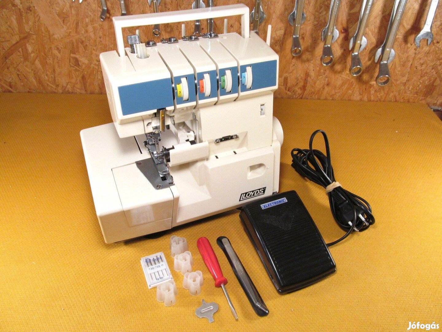 Elna overlock, interlock varrógép 2 év garanciával (elkelt)
