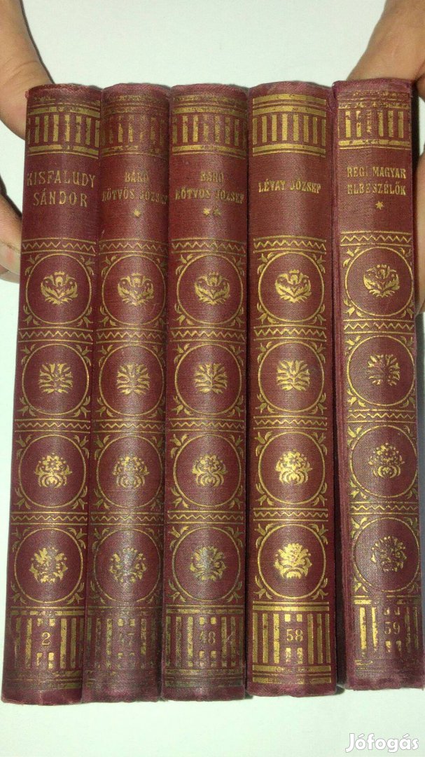 Élő könyvek-Magyar Klasszikusok sorozatból 5 kötet (nem teljes sorozat