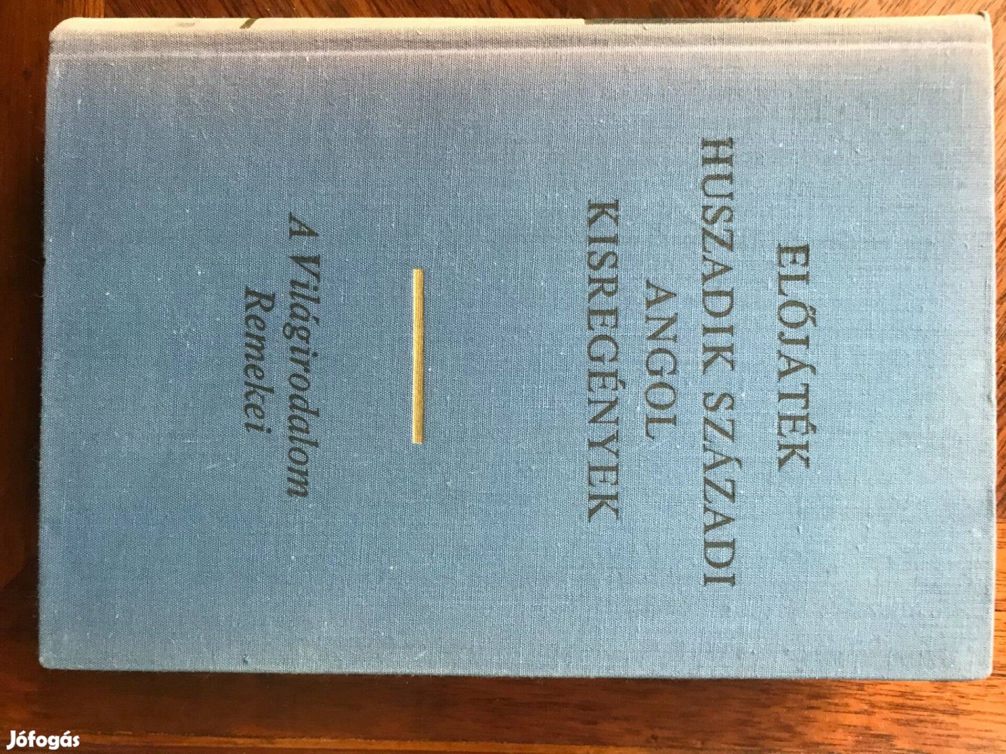 Előjáték - Huszadik Századi Angol Kisregények