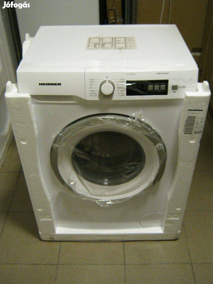 Elöltöltős Heinner Hwm-VT1610KD++ mosógép, 6 kg kapacitás, 1000 ford./