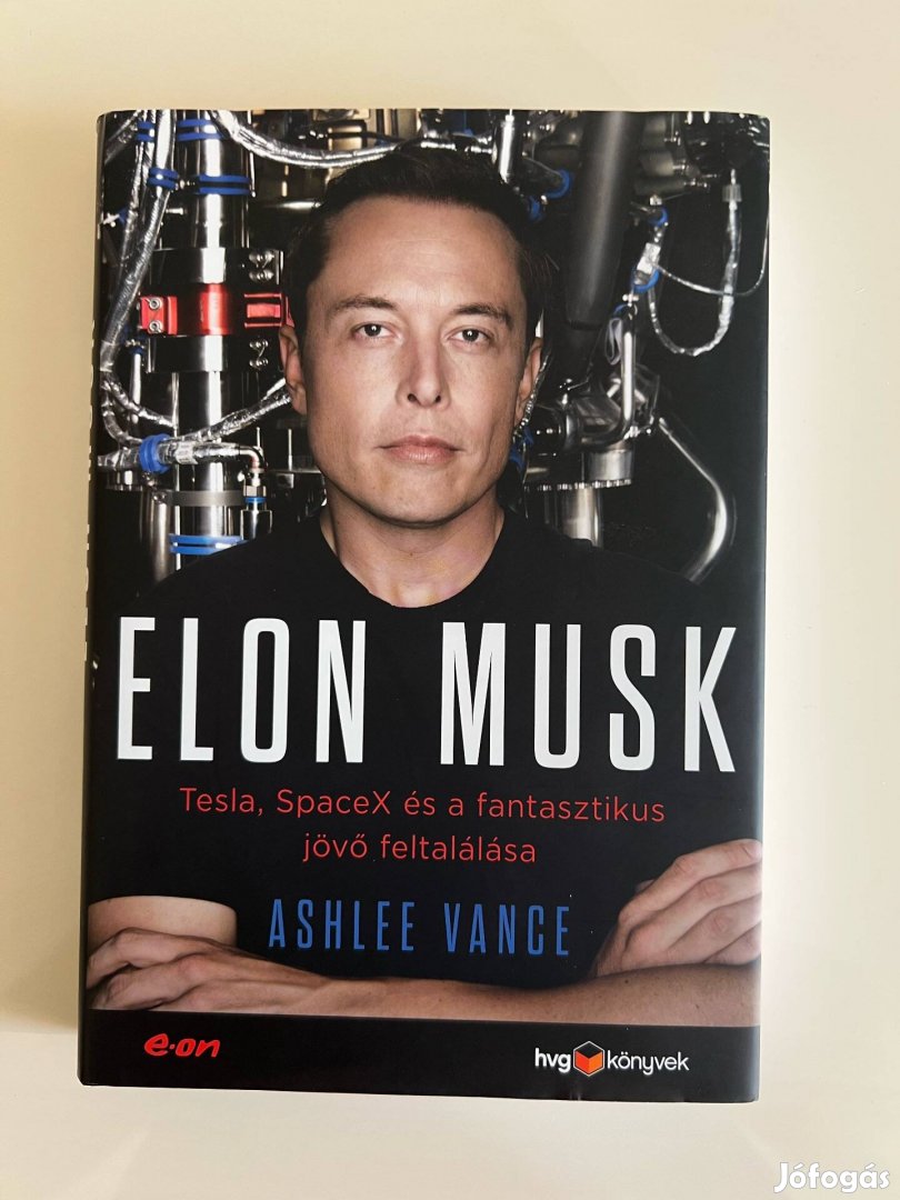 Elon Musk könyv (Szerző: Ashlee Vance) HVG