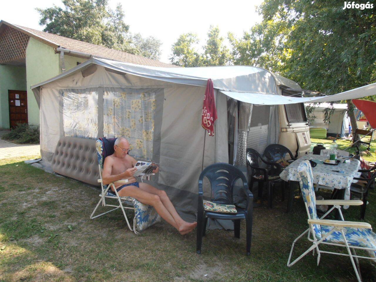 Elősátor lakókocsihoz