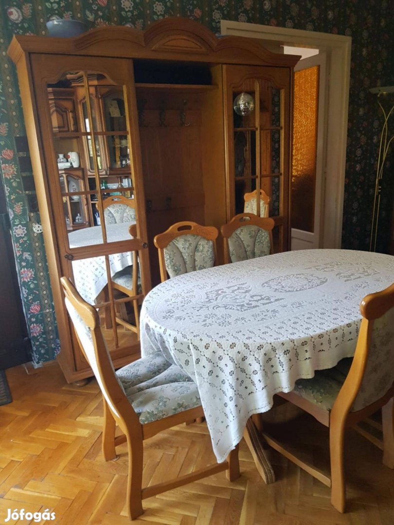 Előszobabútor-tükrös tolóajtós
