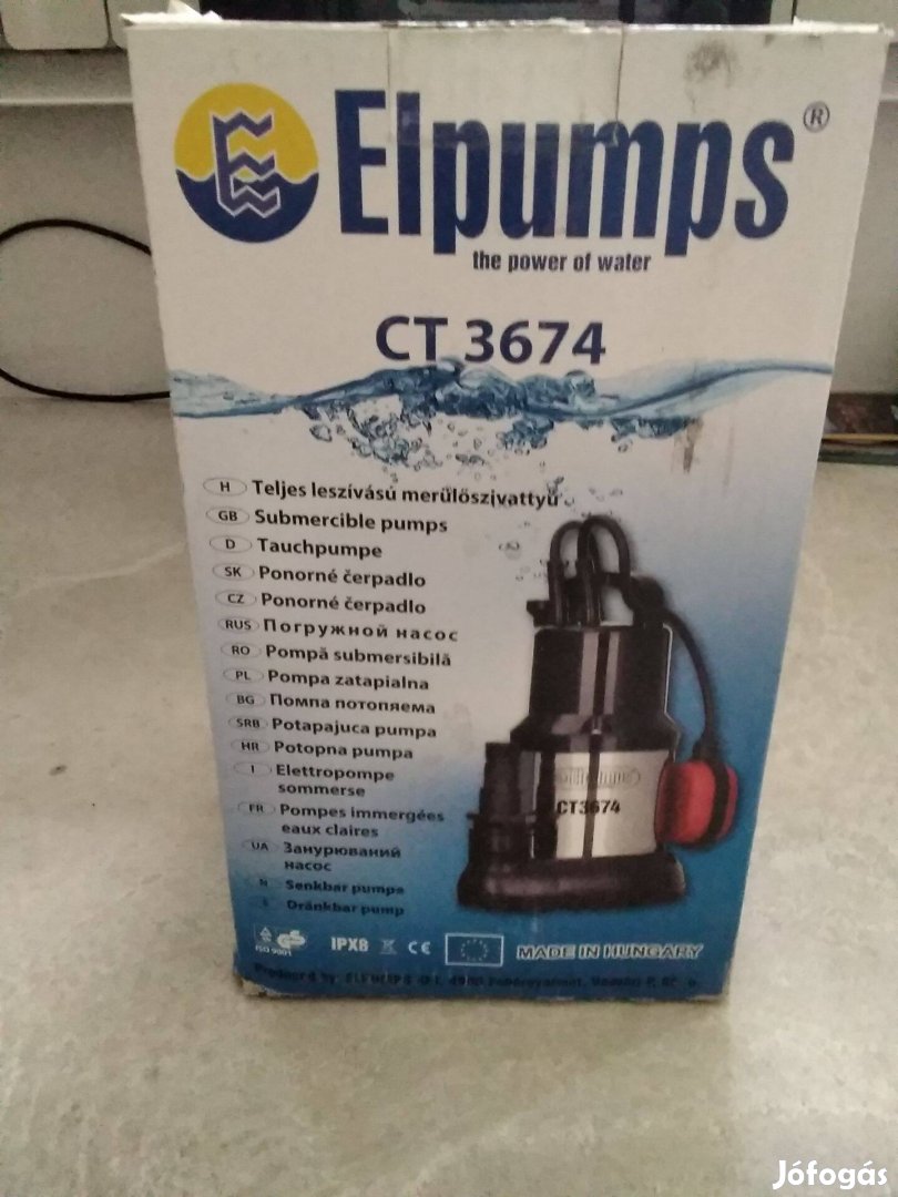 Elpumps Búvárszivattyú CT 3674