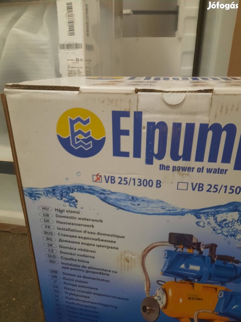 Elpumps VB 25/1300 házi vízellátó