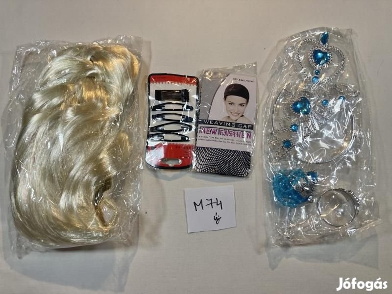 Elsa haj kiegészítők, Elza haj, Jégvarázs jelmez kiegészítők