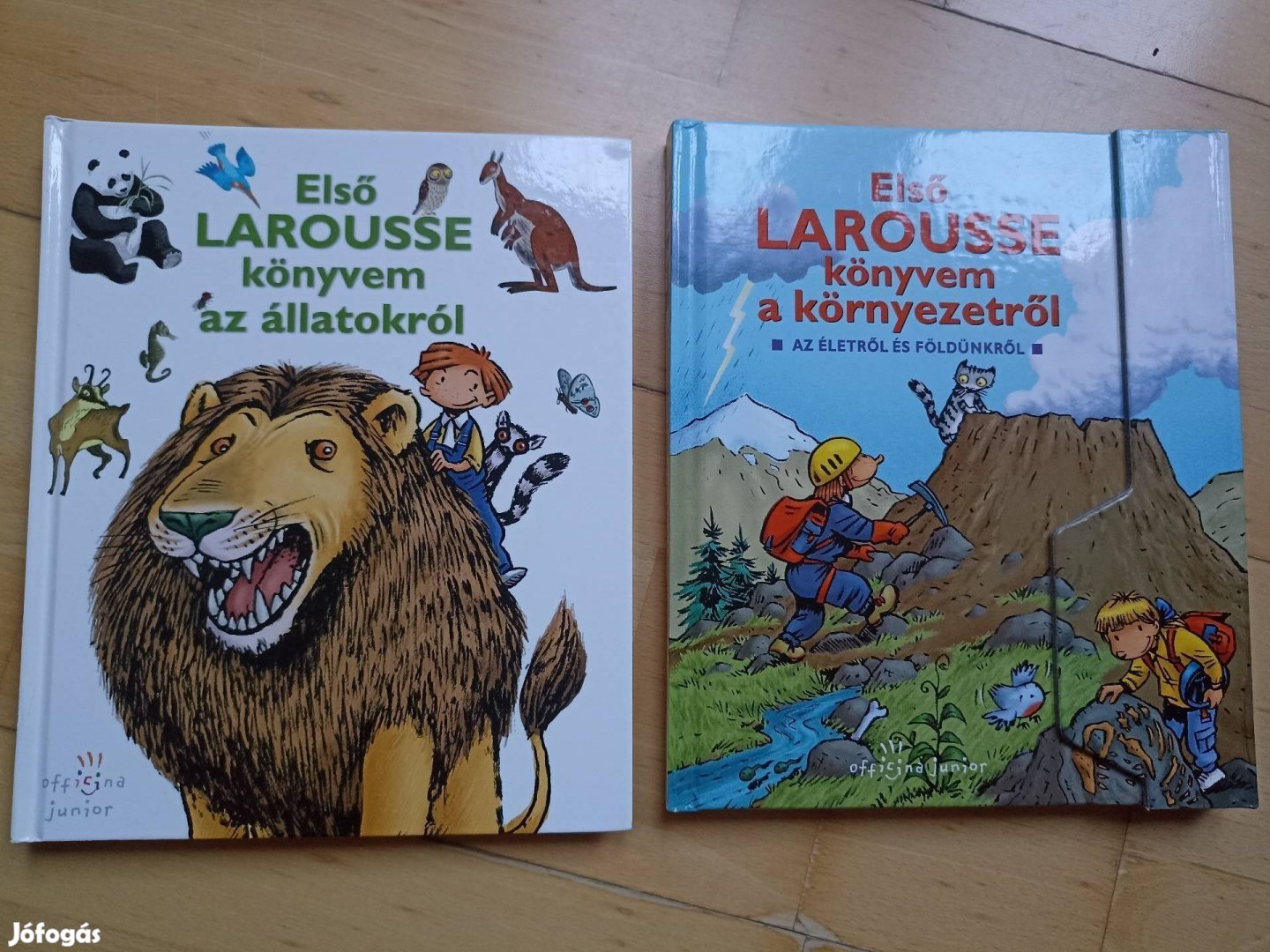 Első Larousse könyvem - 2 db - újszerű állapotban