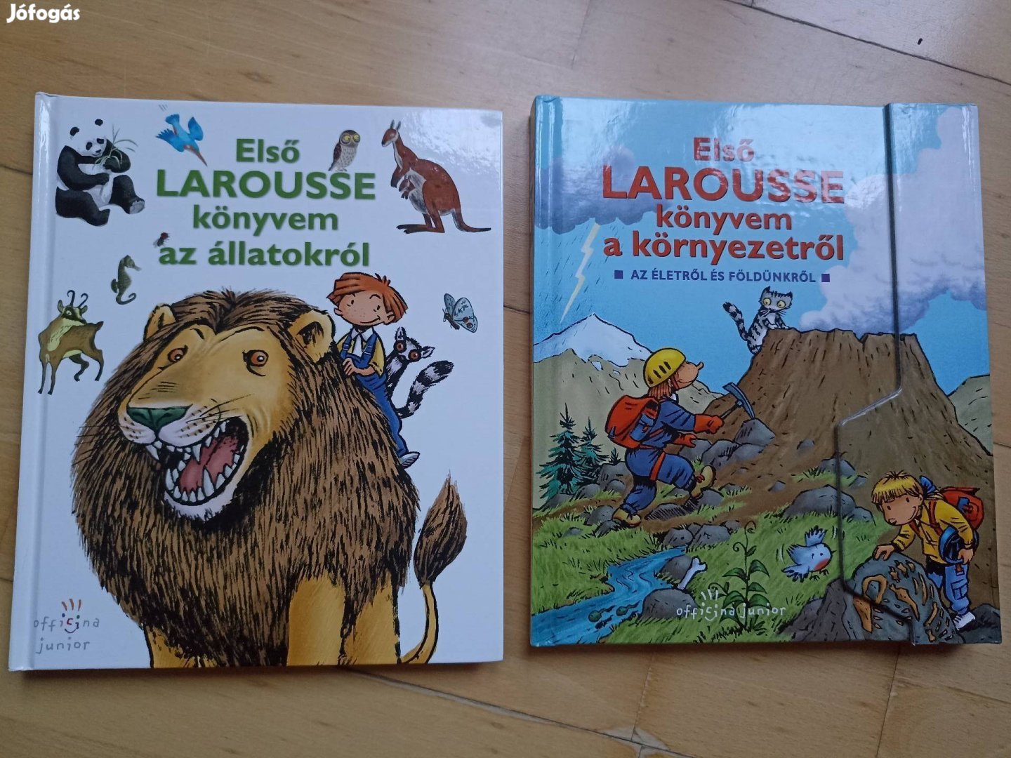 Első Larousse könyvem - 2 db - újszerű állapotban