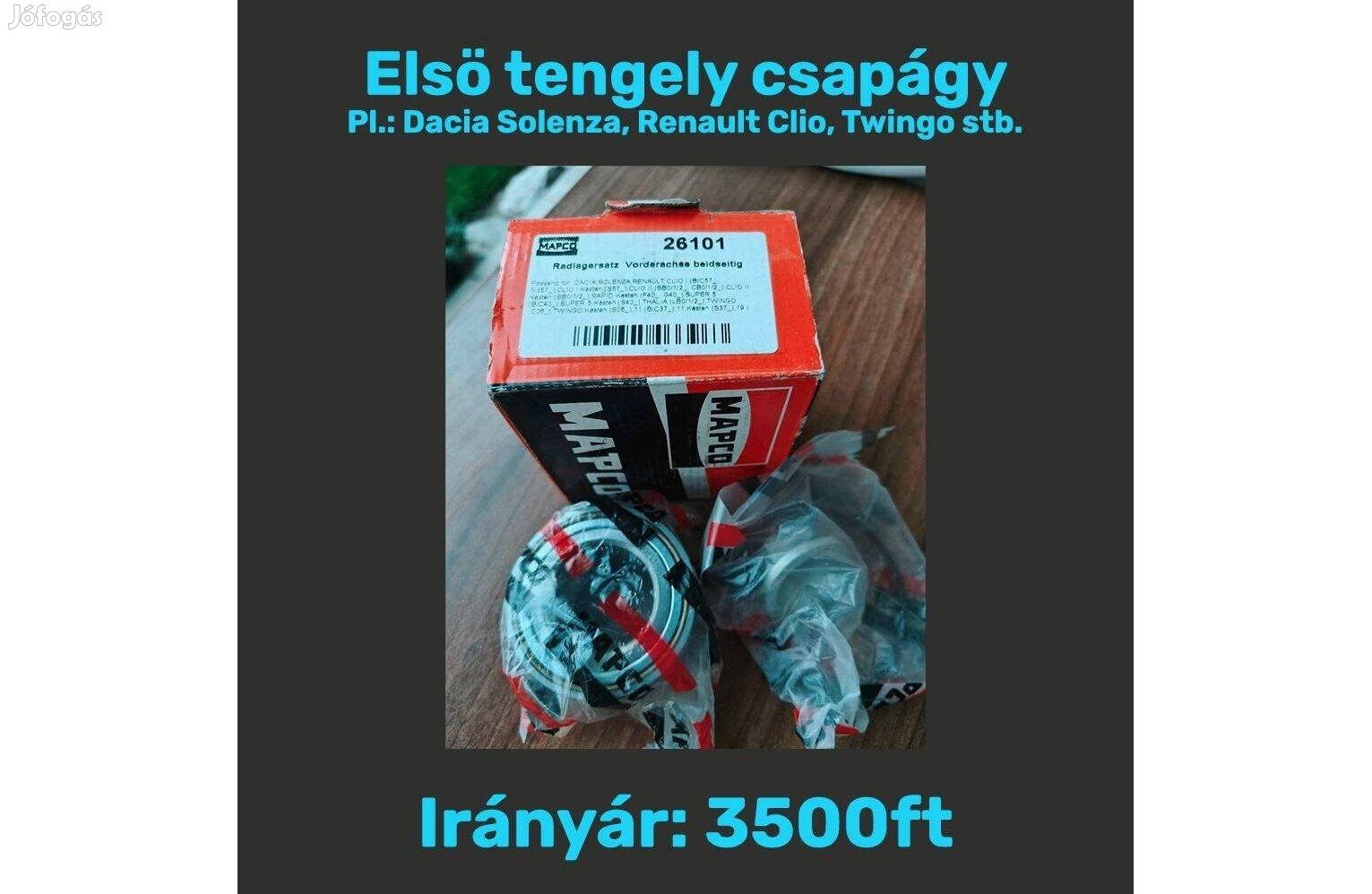Elsö Tengely CsapÁGY