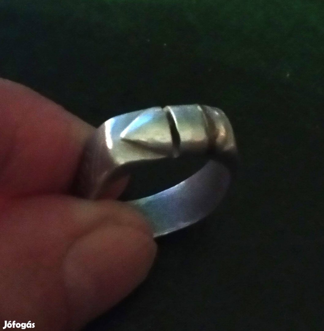 Első Világháború kori harctéri emlék, kézműves gyűrű 1914-16