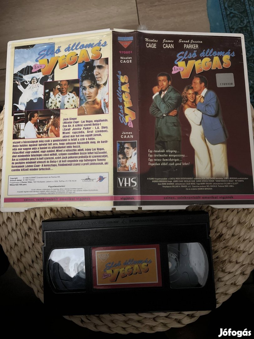 Első állomás Las Vegas vhs film