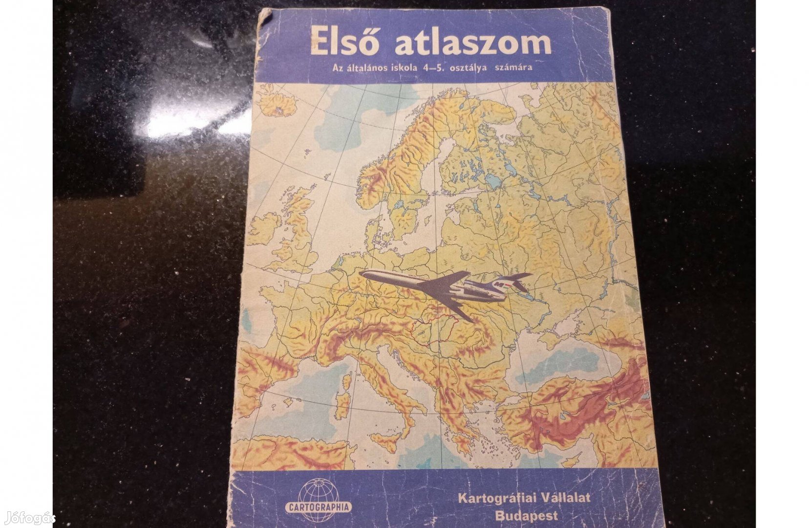 Első atlaszom (az általános iskola 4-5. osztálya számára) 1985. kiadás