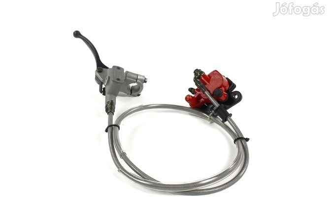 Első fék készlet 2 dugattyús Hix Pit Bike Dirt Bike piros