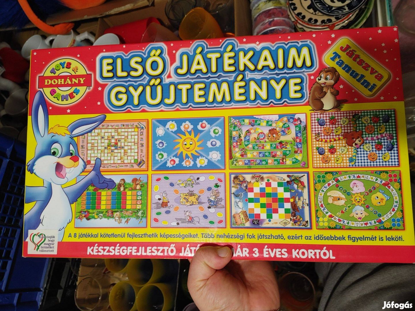 Első játékaim gyűjteménye társasjáték