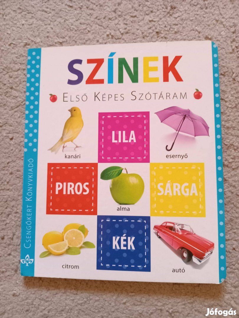 Első képes szótáram Színek