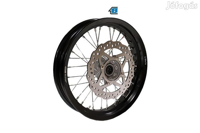 Első kerék alumínium 2.50x14&quot; tárcsával Pit Bike YCF Bigy SM