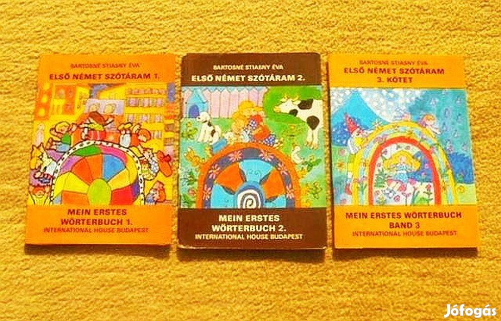 Első német szótáram 1,2,3. kötet