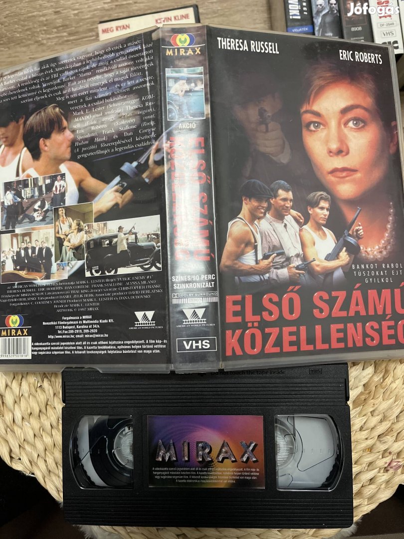 Első számú közellenség vhs