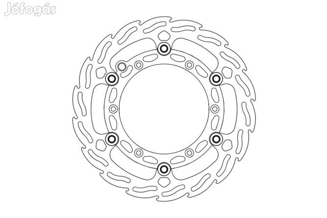 Első úszó féktárcsa Moto Master Flame KTM 260mm