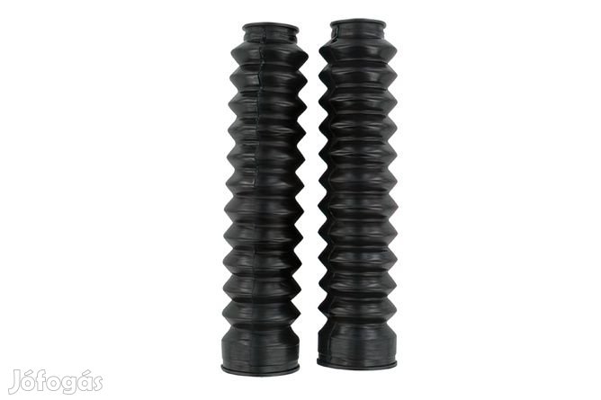 Első villa harmonika robogóhoz fekete d.27 - 45mm H.210mm 2