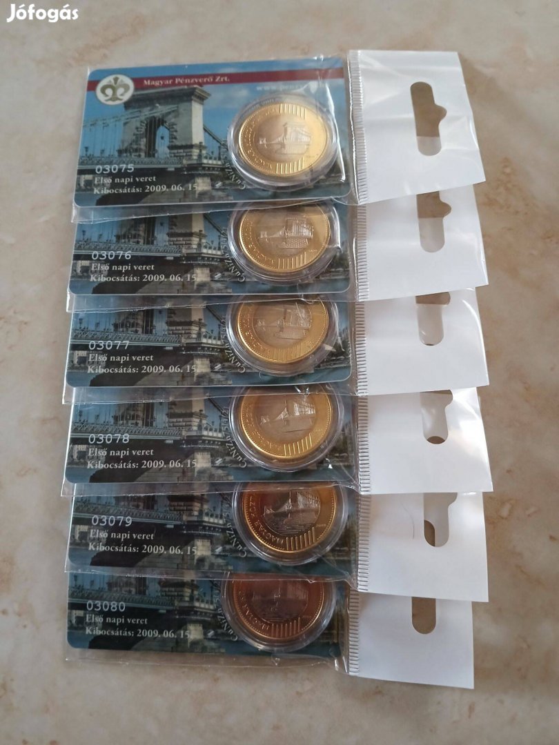 Elsőnapi veret bankkártya 200 Ft sorszámkövető ritka egyben!