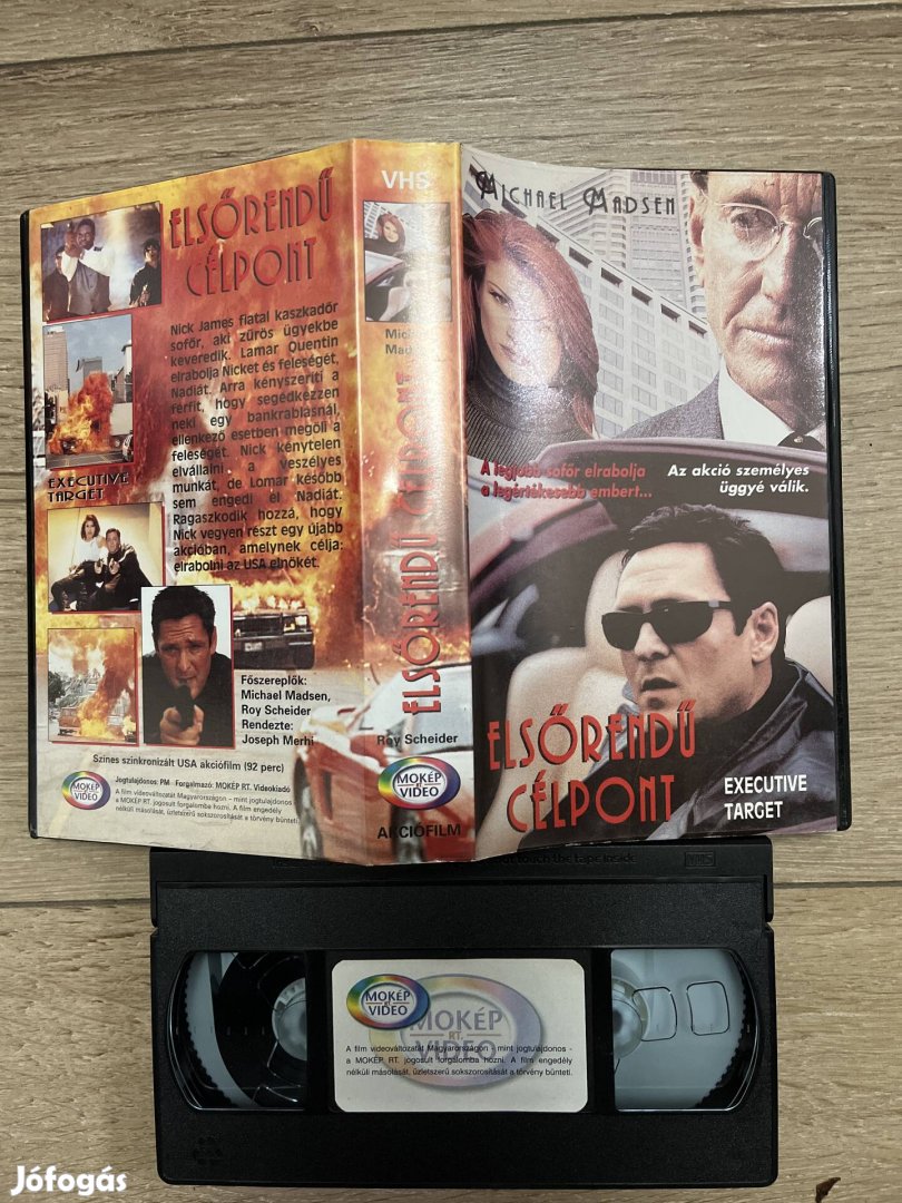 Elsőrendű célpont vhs 